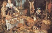 Frans Snyders Pieter cornelisz van ryck Kitchen Scene (mk14) oil